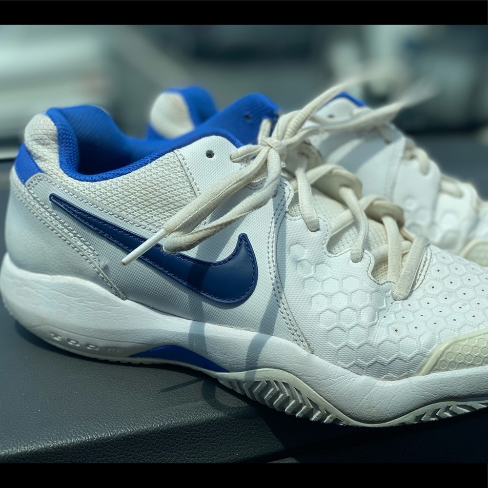 Nike Air ZOOM resistance trainers blue white shoes walking women’s 8 athletic